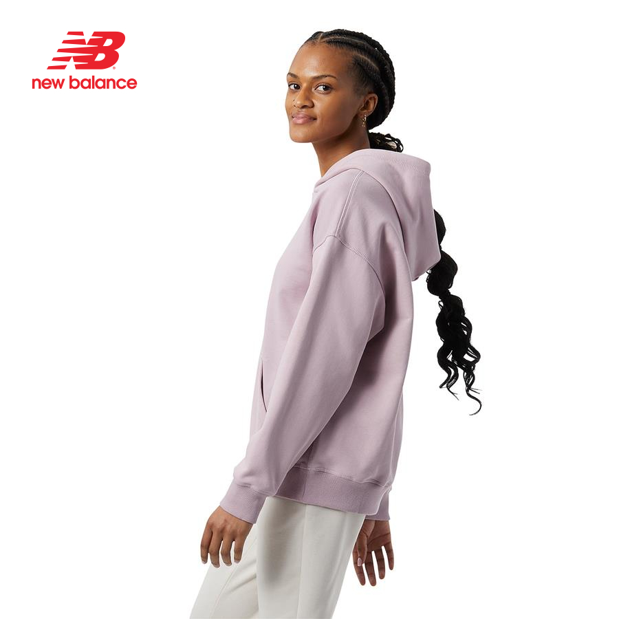 Áo khoác hoodie thời trang nữ New Balance LIFESTYLE HOODIES W VIOLETSH - AWT23554VSW (form châu á)