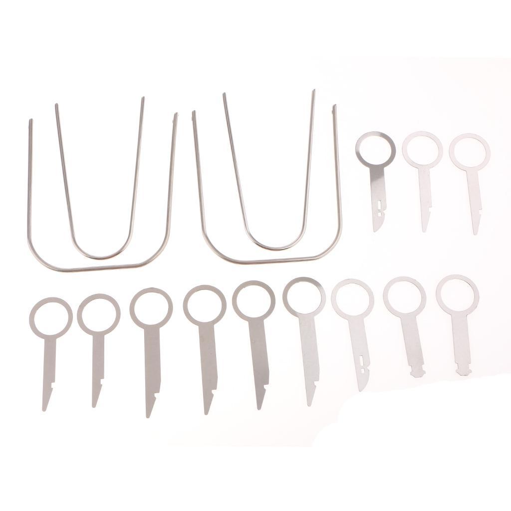 36pcs Car Interior Door Dashboard Audio Stereo Dash Panel Remove Refit Tools