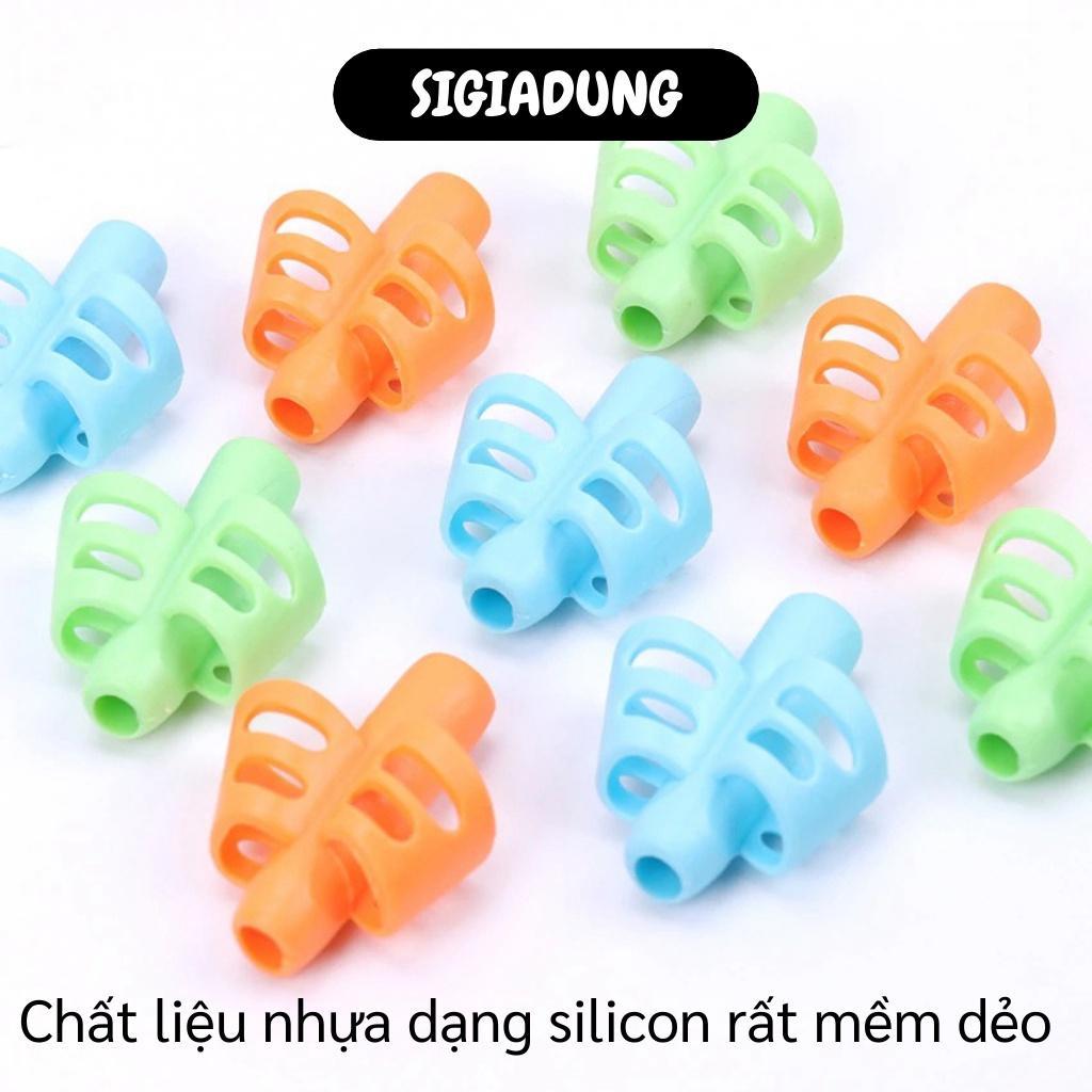 Đệm Bút Tập Viết - Hộp 3 Dụng Cụ Xỏ Ngón Cầm Bút Silicone Chỉnh Tư Thế Đúng 7947