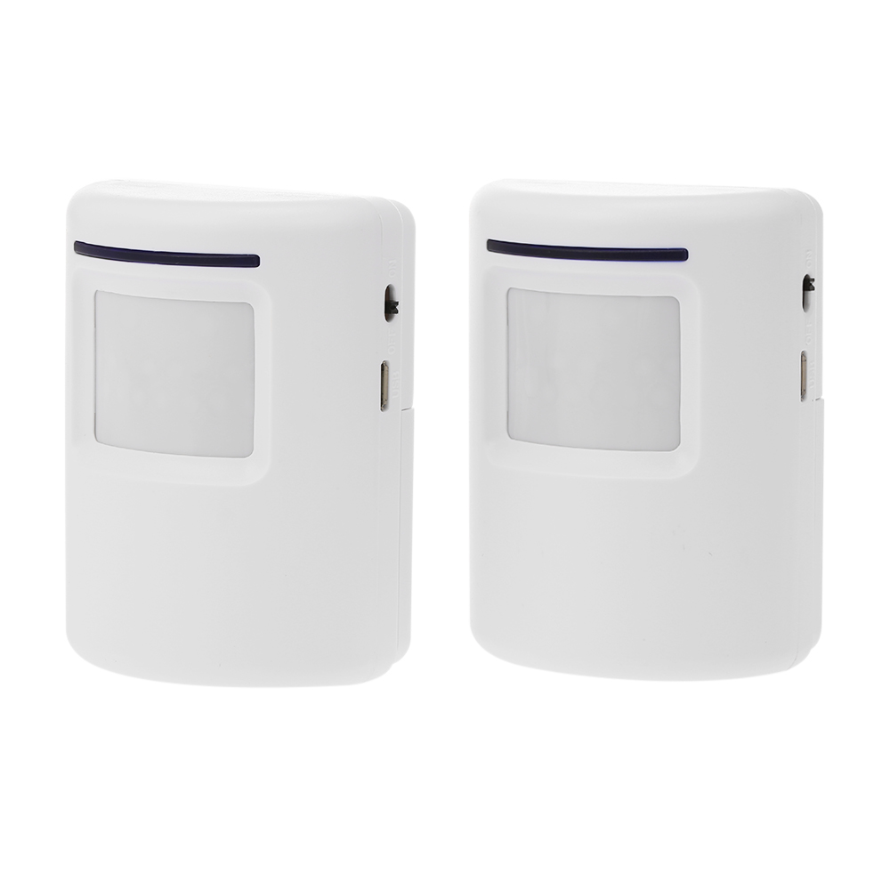 Chuông Cảm Biến Không Dây Cắm Đảm Bảo An Ninh Gia Đình Với Bộ Phát Hiện Cảnh Báo Hồng Ngoại 2 PIR