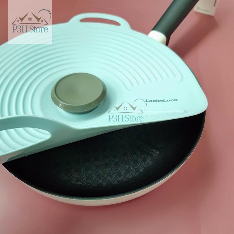 Nắp nồi Silicone đa năng Lock&Lock nắp đậy lò vi sóng CKT431