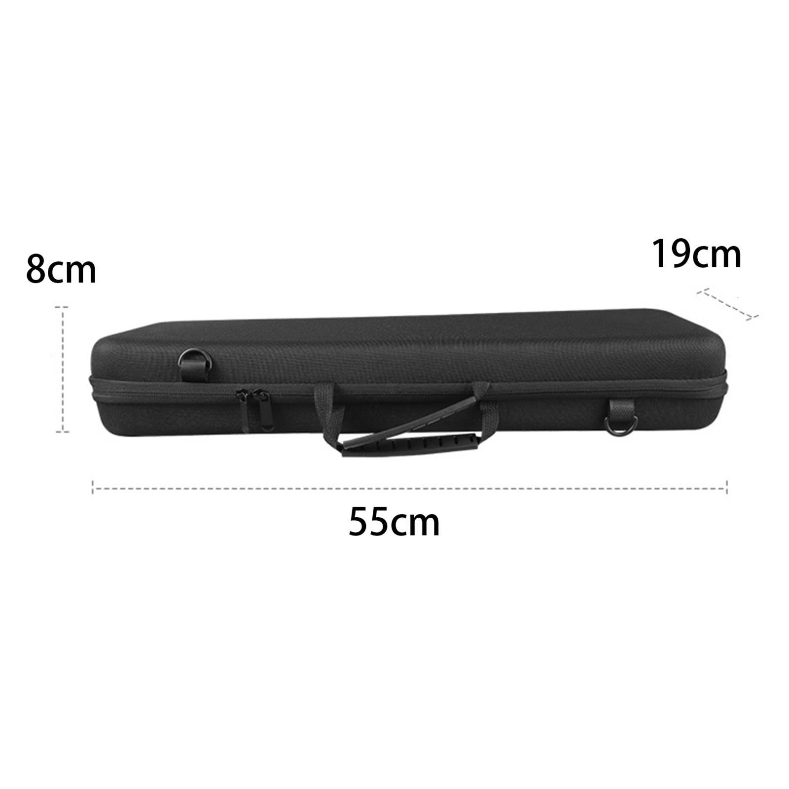 Fishing Rod Reel Bag Travel Carry Case EVA Lightweight Sturdy Gear Container Equipment Fishing Tackle Storage Case Fishing Pole Storage Bag