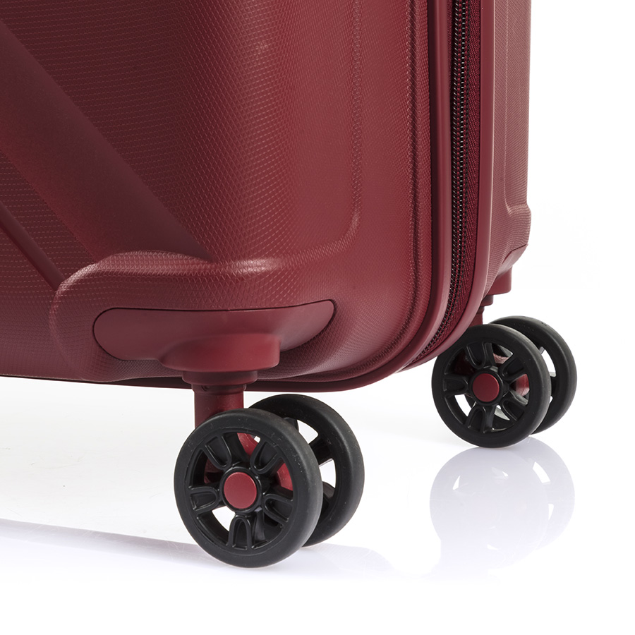 Vali kéo Kross AMERICAN TOURISTER - MỸ :Vali kéo nhựa PP có trọng lượng nhẹ Hệ thống 4 bánh xe đôi 360° vận hành êm ái, trơn tru Nội thất tổ chức phong phú, thông minh Khóa số tích hợp TSA an toàn tiêu chuẩn Hoa Kỳ