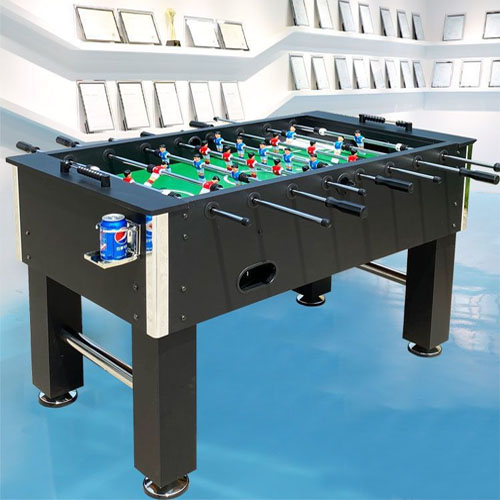 Bàn Bi Lắc Bóng Đá Cỡ Lớn 1,4m Harvard Black JX 101C Chuẩn Thi Đấu, Banh Bàn Foosball 1m4 Gia Đình,Văn Phòng