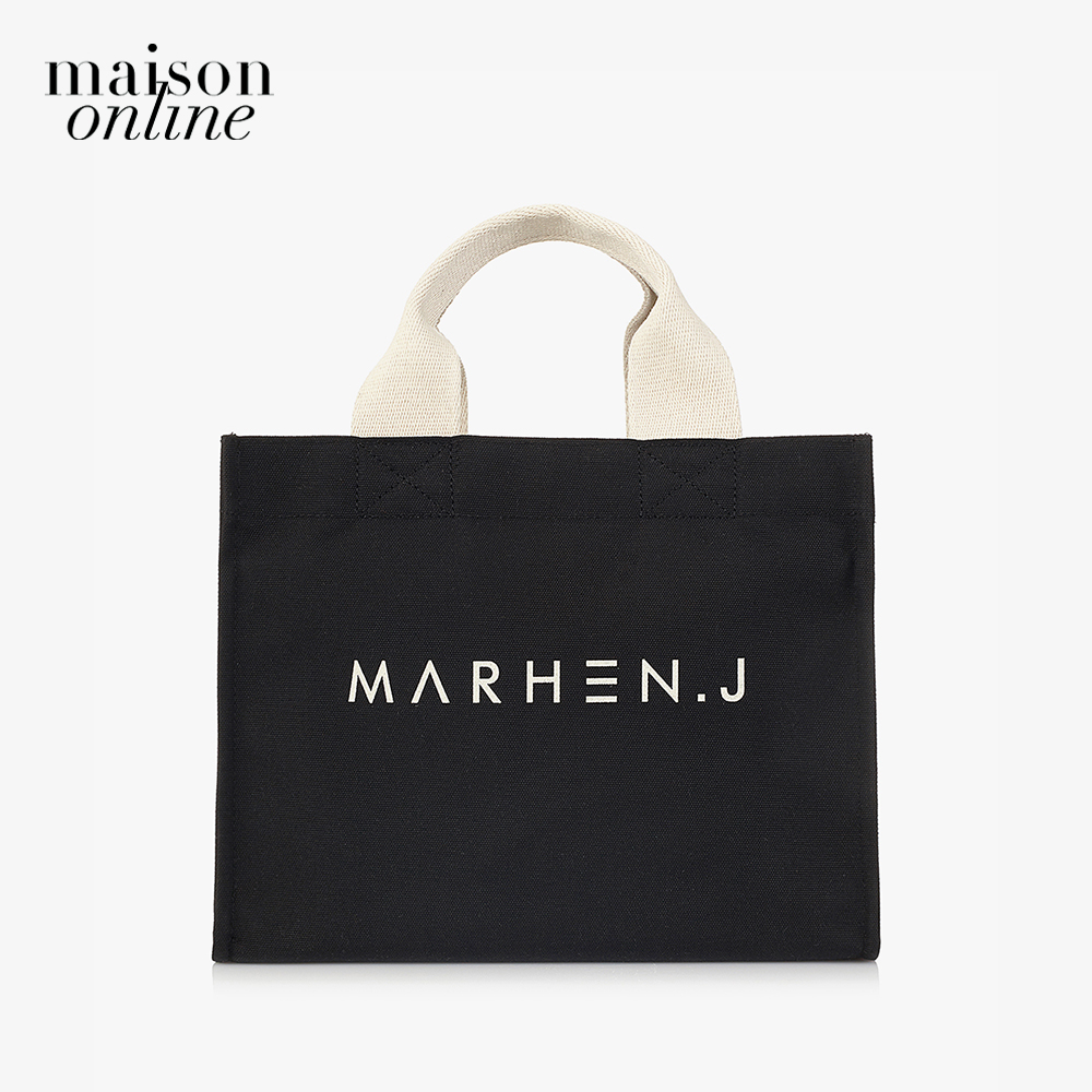 Marhen.J - Túi đeo vai chữ nhật vải bố Rico MJ18BRCO25-BK