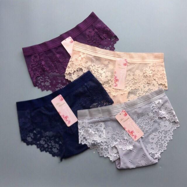 LỐ 10 QUẦN LÓT REN HOA 8517 SIÊU HOT