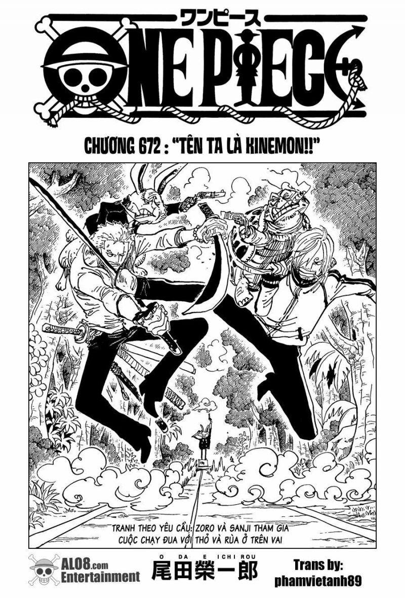 đảo hải tặc - one piece chapter 672 1