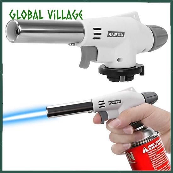 Đầu khò gas cầm tay sử dụng bình mini - Dụng Cụ Khò Gas Đánh Lửa Tự Động Dùng Với Lon Gas Mini.