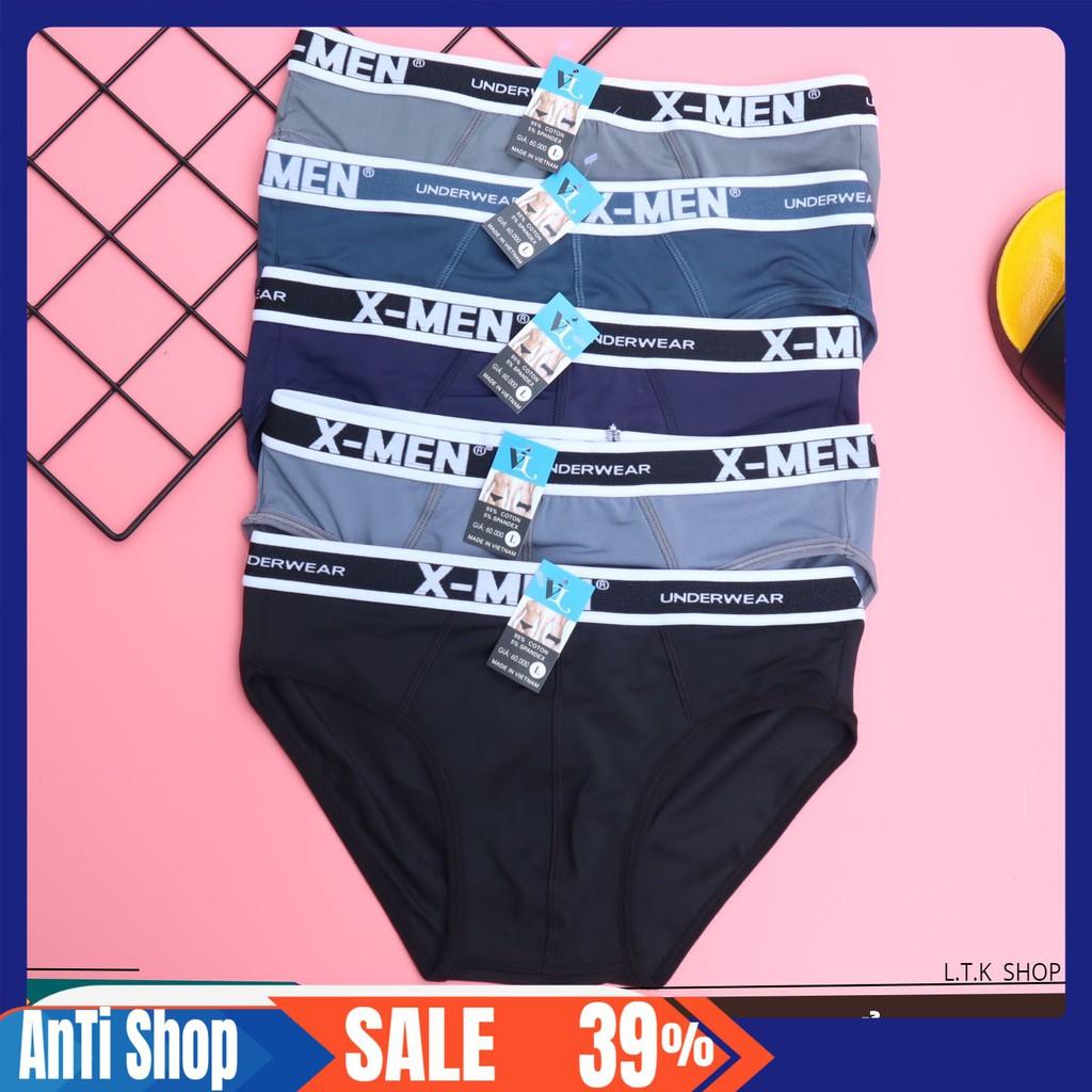 Combo 3 quần Lót nam XM- Quần sịp xì nam thun lạnh co giãn mới(siêu sale)