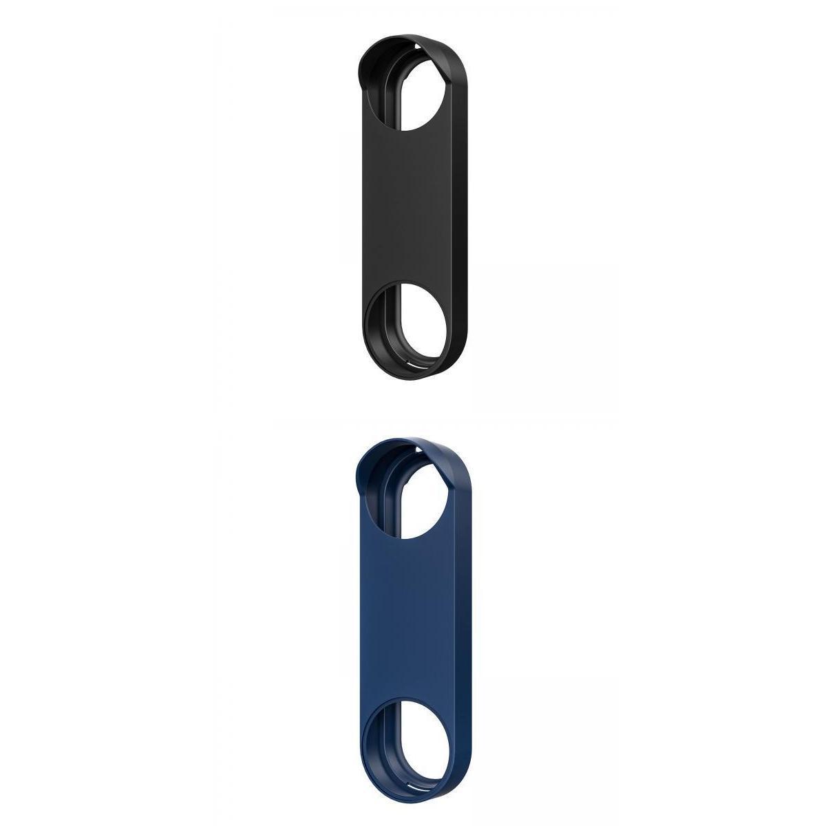2Pieces Silicone Case Snugly Easy to Install for Google Nest Doorbell