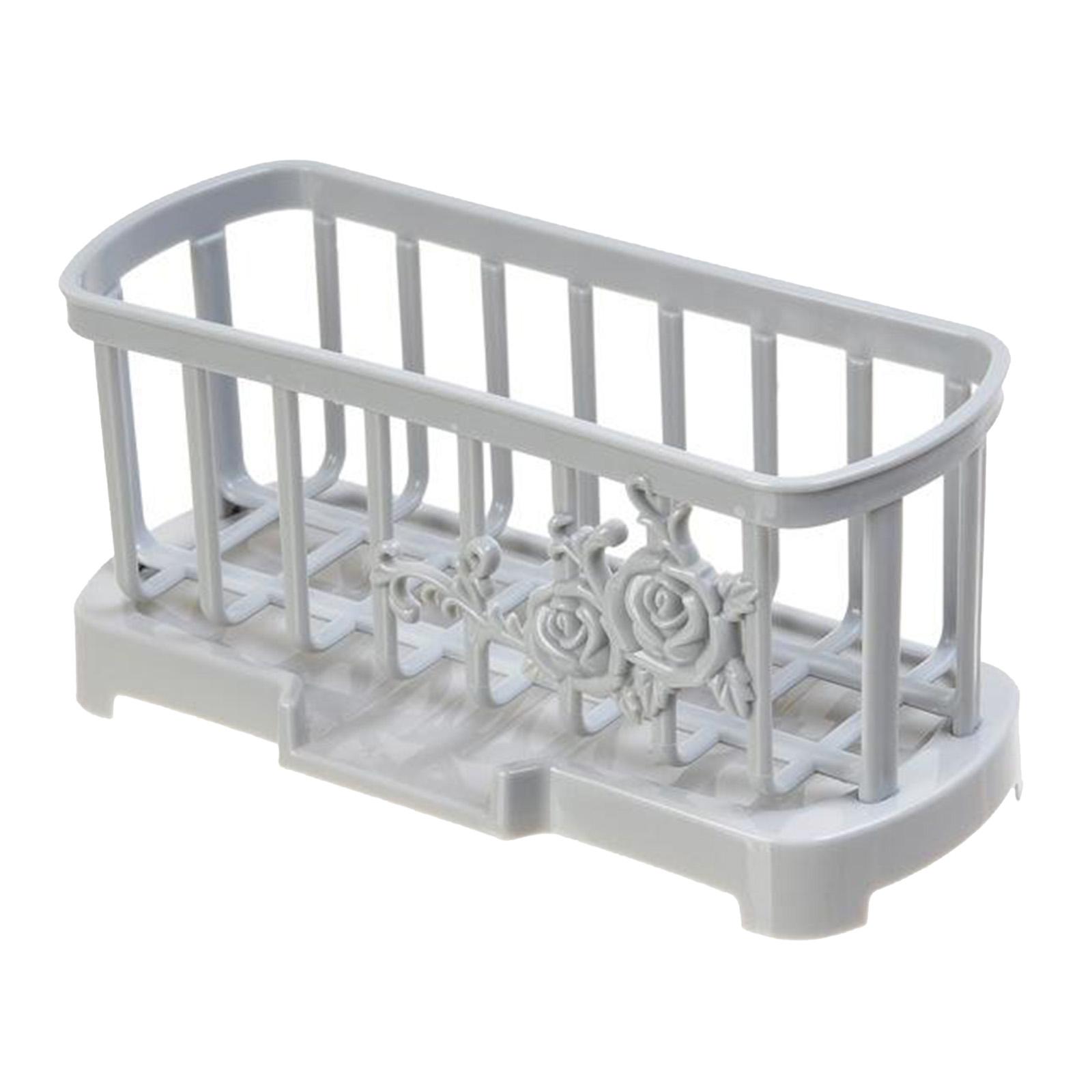 Kitchen Sink Caddy Sponge Holder Soap Caddy Organizer Basket