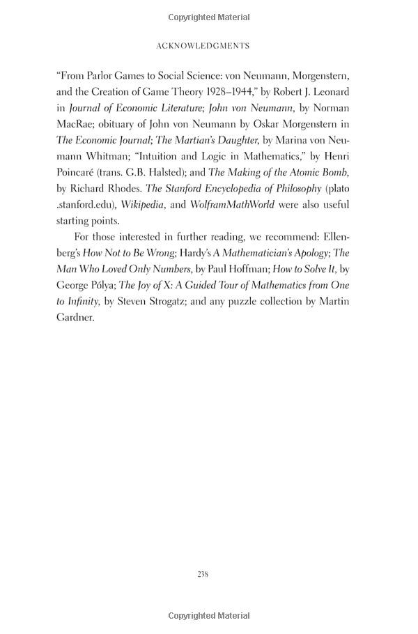 Mind And Matter: A Life In Math And Football