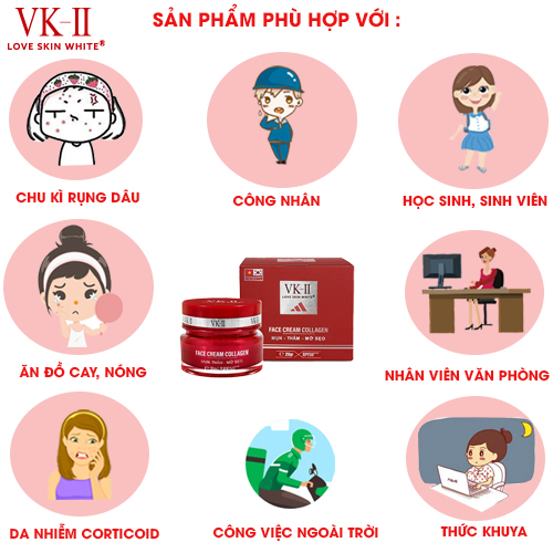 Kem Ngừa Mụn Thâm Sẹo VK II ( 10g/20g )