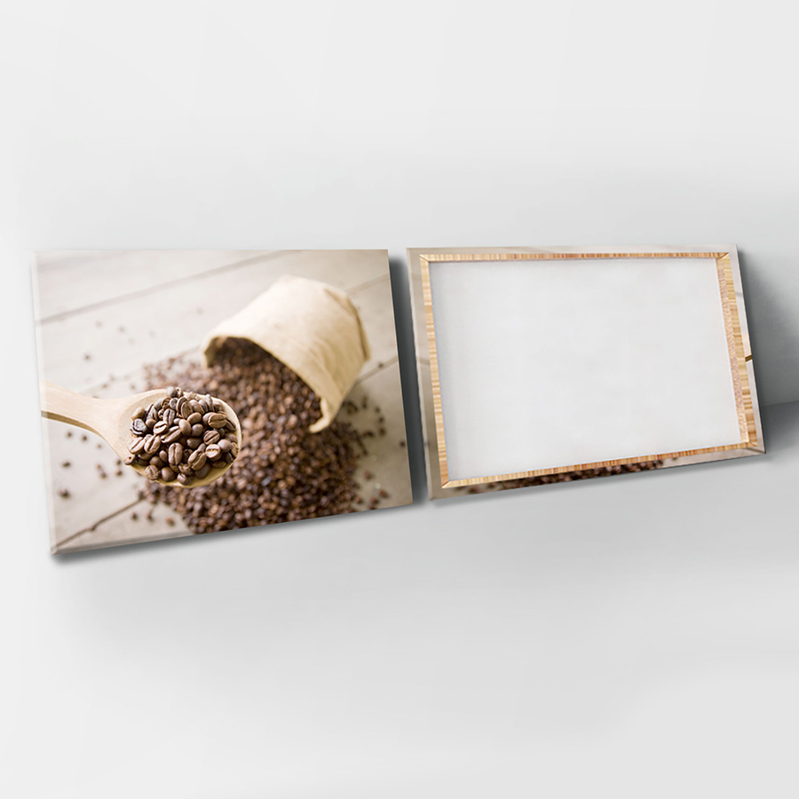 Bộ 3 Tranh Canvas Hương Cà Phê Mẫu 3 - W108