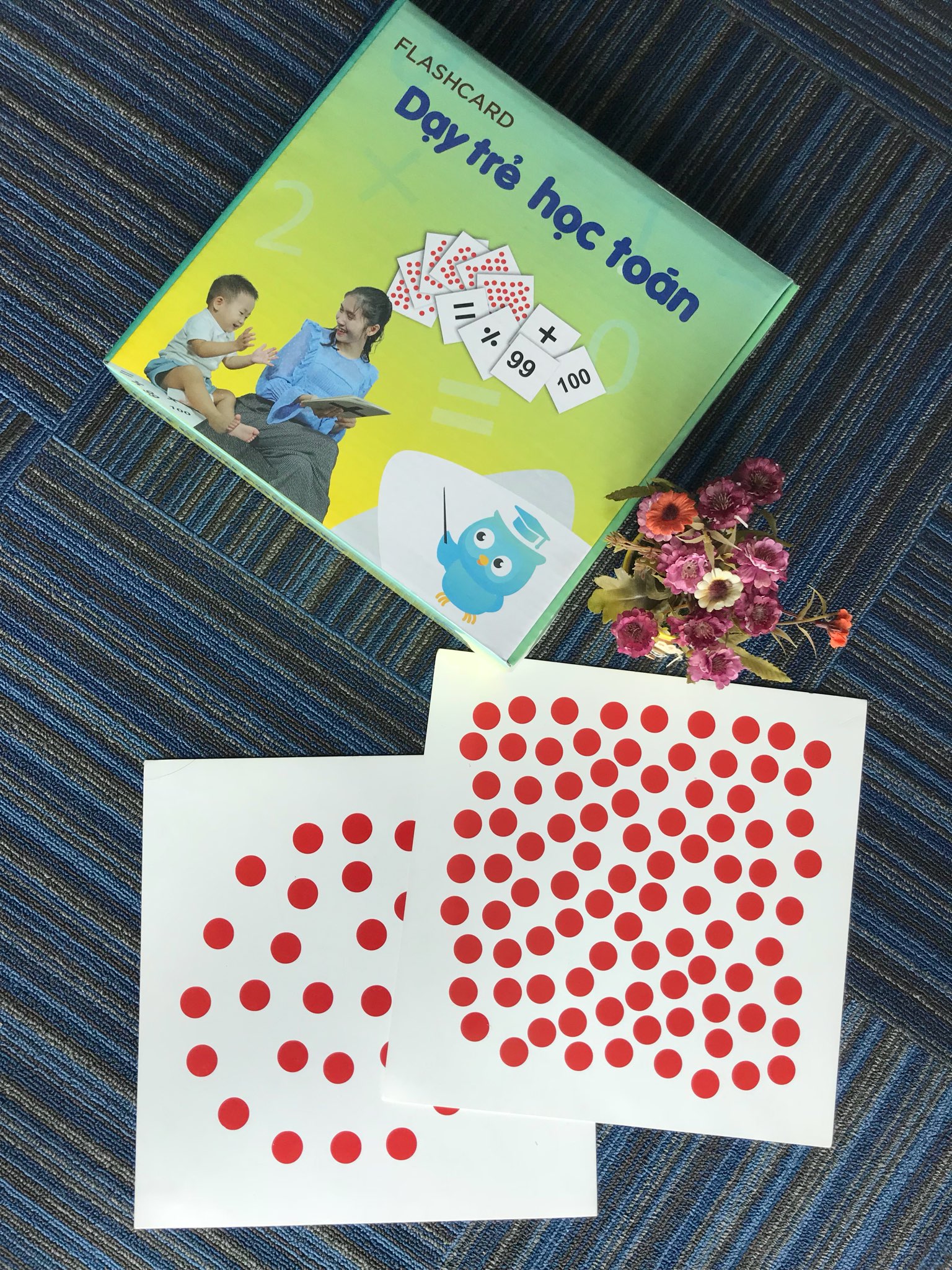 GDKids - Bộ Thẻ Dạy Trẻ Học Toán Glenn Doman Cho Bé