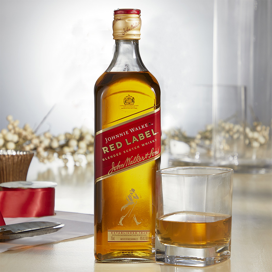 Phiên bản Tết - Rượu Johnnie Walker Red Label Blended Scotch Whisky 40% 750ml