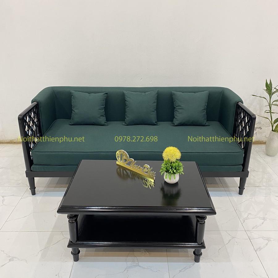 Bộ sofa Chawoo phong cách indochine sang trọng