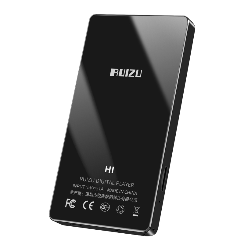 Máy Nghe Nhạc Lossless MP3 MP4 Bluetooth Màn Hình Cảm Ứng 4 inch Ruizu H1 Bộ Nhớ Trong 8GB Cao Cấp AZONE - Hàng Chính Hãng