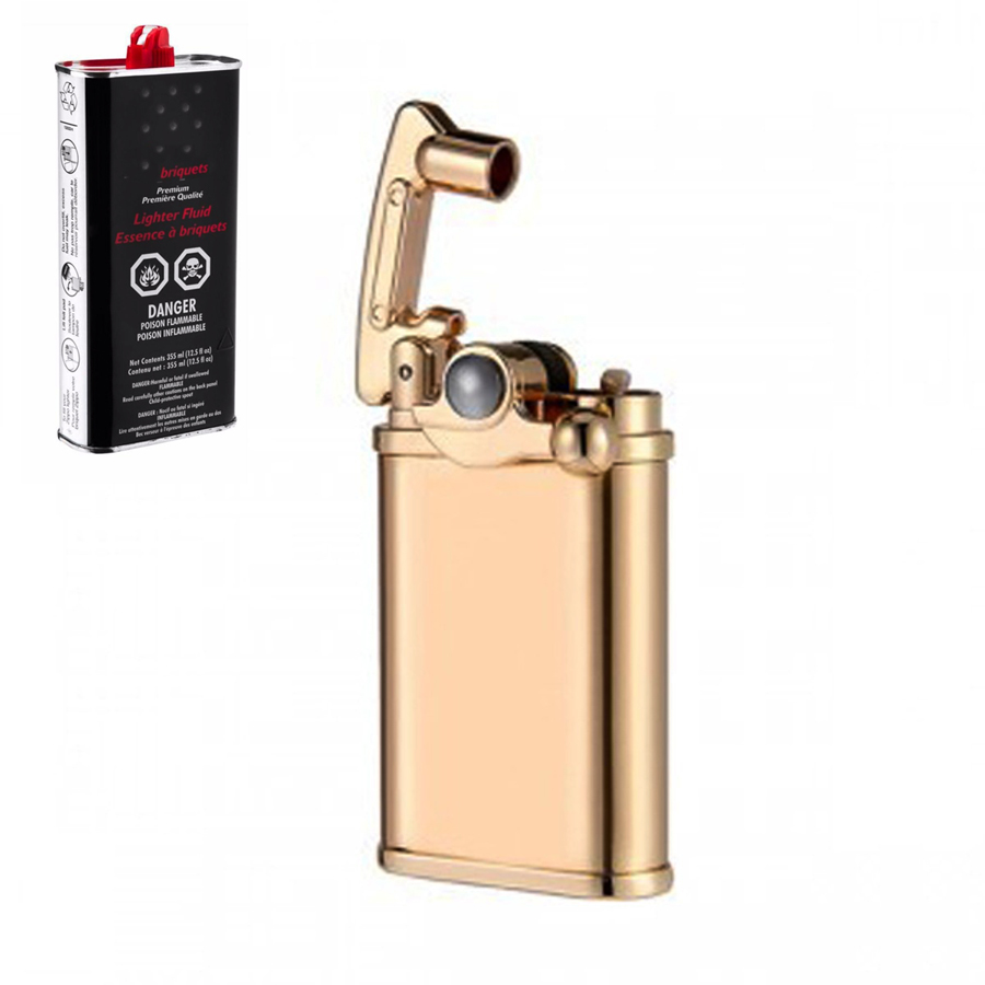 Combo Bật Lửa Xăng Đá CF 018 Giữ Xăng Cực Tốt + Tặng Xăng Thơm Chuyên Dụng Cho Bật Lửa