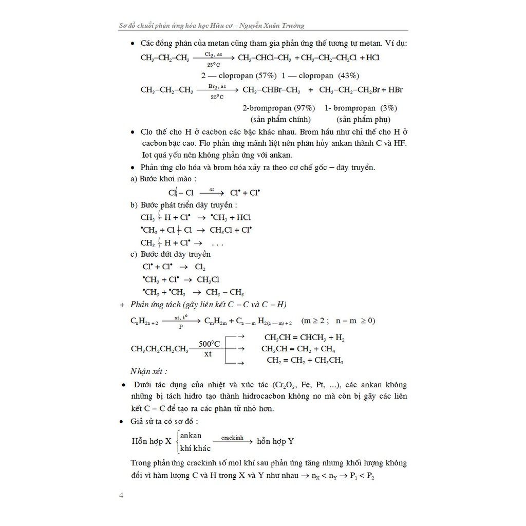 Sách - Sơ Đồ Chuỗi Phản Ứng Hóa Học Hữu Cơ (KV)