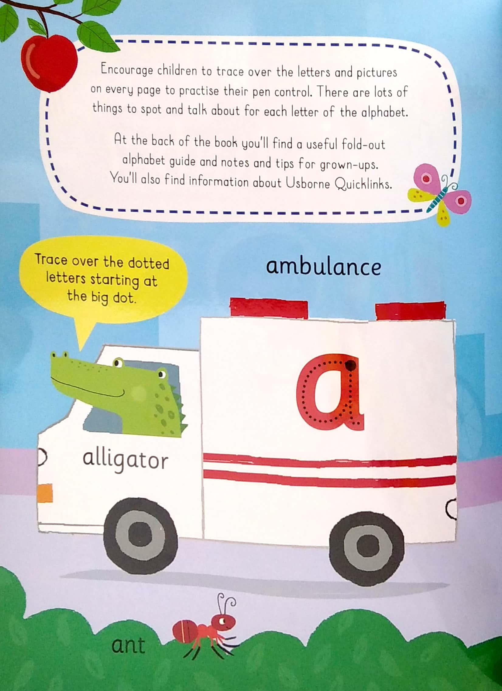 Usborne Early Years Wipe-Clean: Alphabet