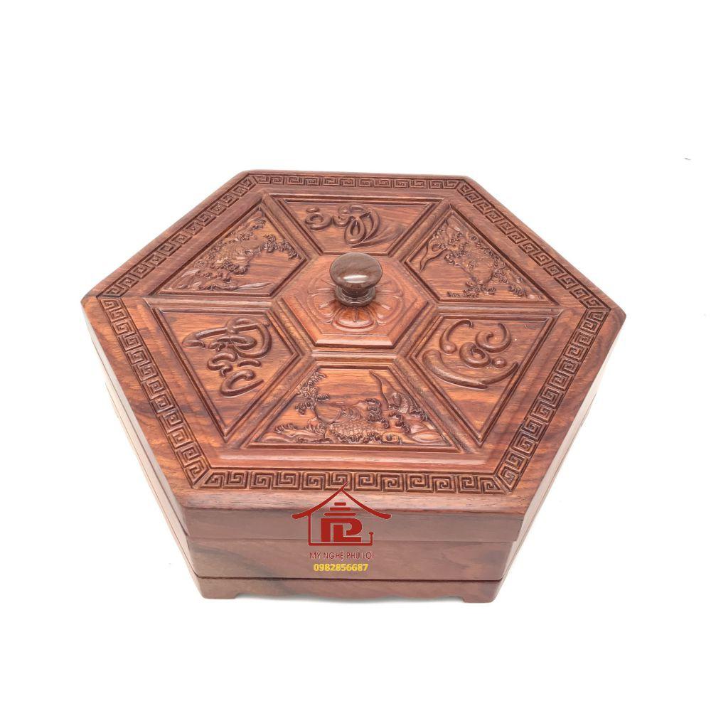 Khay đựng bánh kẹo phúc lộc thọ