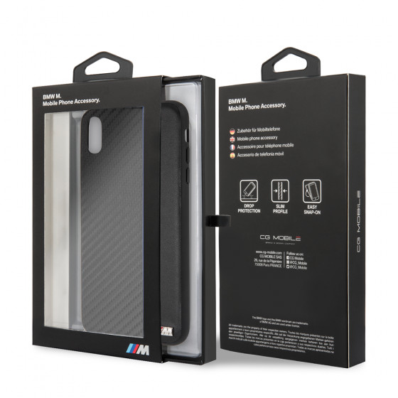 Ốp Lưng dành cho Iphone XSMAX, BMW, Carbon, Hàng Nhập Khẩu