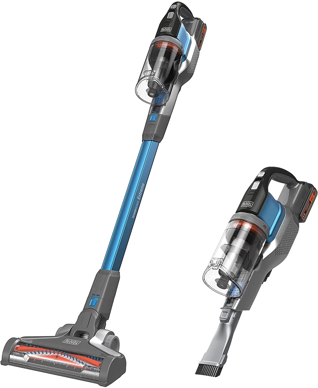 Máy hút bụi cầm tay chạy pin 20Vmax BLACK & DECKER BSV2020G-B1 - Hàng chính hãng