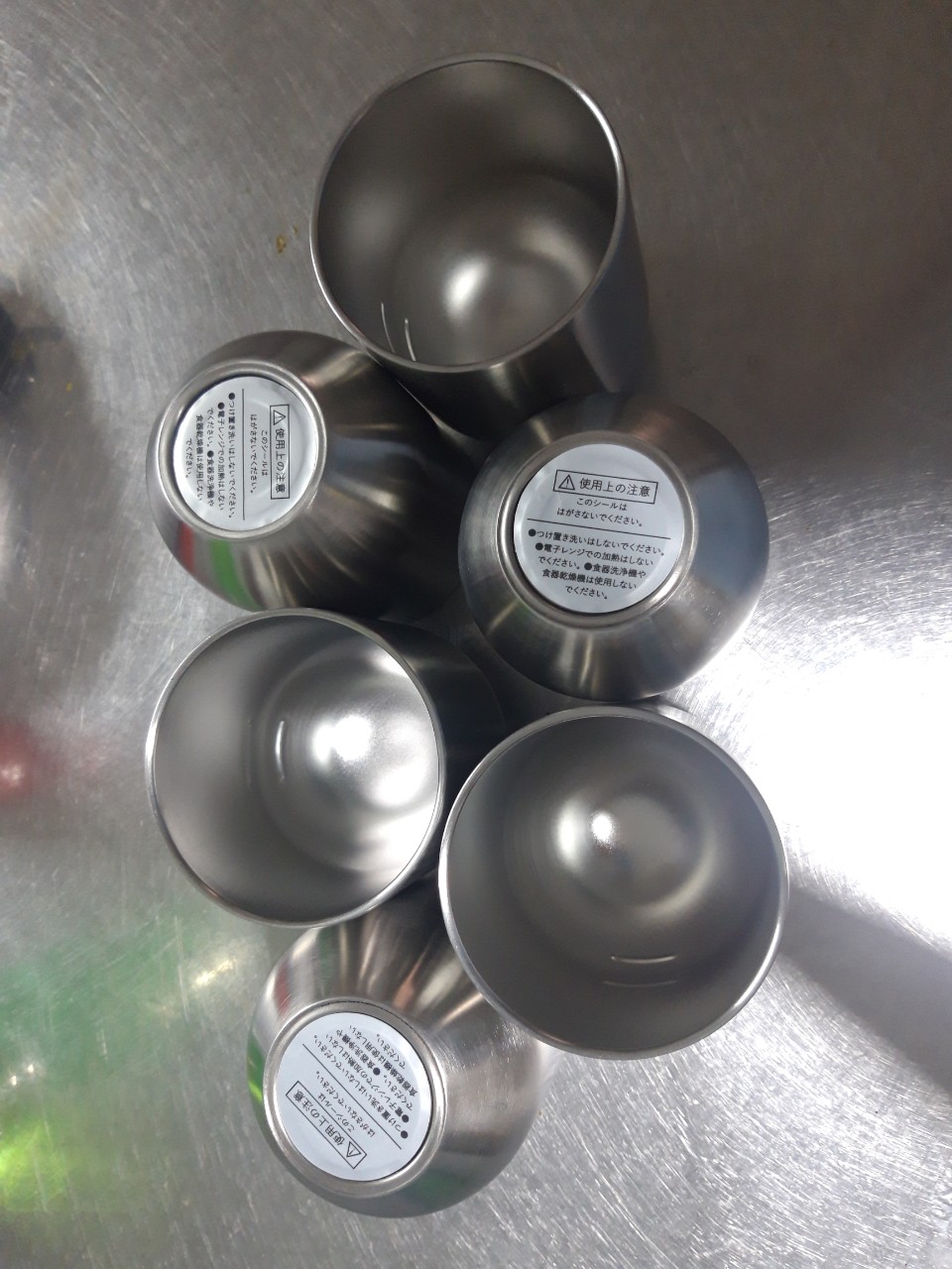 Cốc inox giữ nhiệt - ly nội địa nhật bản - hàng tồn kho siêu thị nhật thanh lý Ly inox giữ nhiệt
