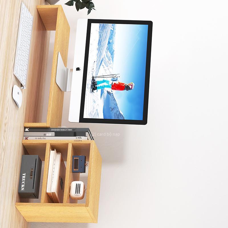 Thuận lợi nhất khung máy tính máy tính xách tay nâng cao khung pad chiều cao tản nhiệt máy tính để bàn cơ sở bằng gỗ bảng bàn phím máy tính để bàn kệ