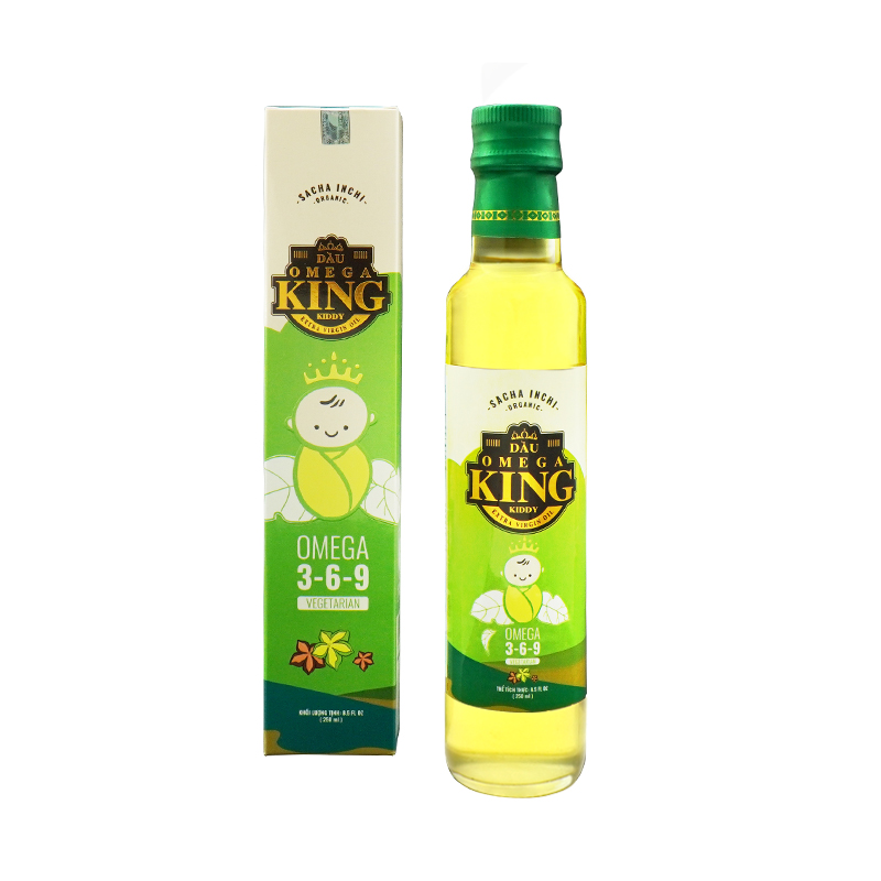 Dầu Sachi Omega 3-6-9 trẻ em - Omega King Kiddy 100ml