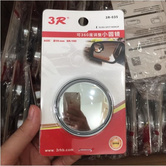 Gương Cầu Lồi Ô Tô Tráng Bạc Xoay 360 độ