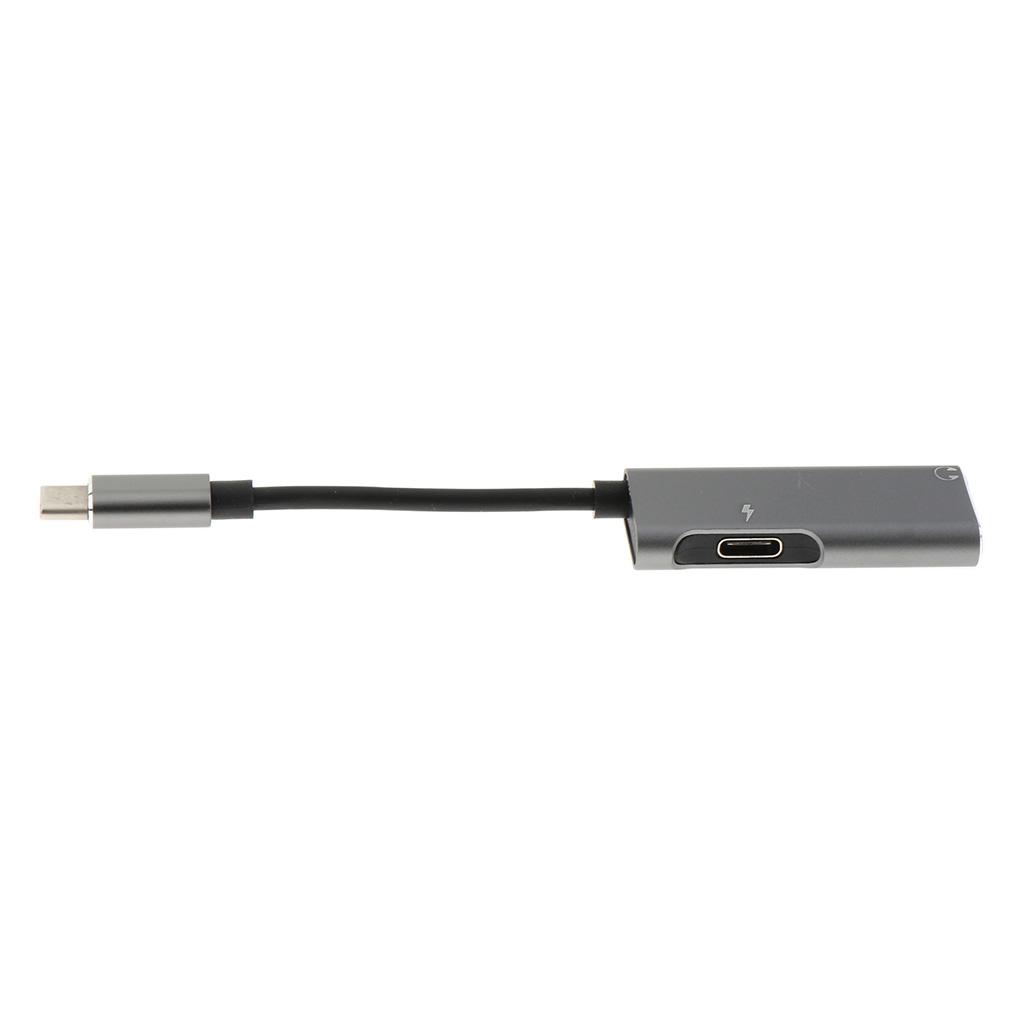 Type-C To 3.5mm Audio Converter Cable w/ DAC Chip for Cell Phones