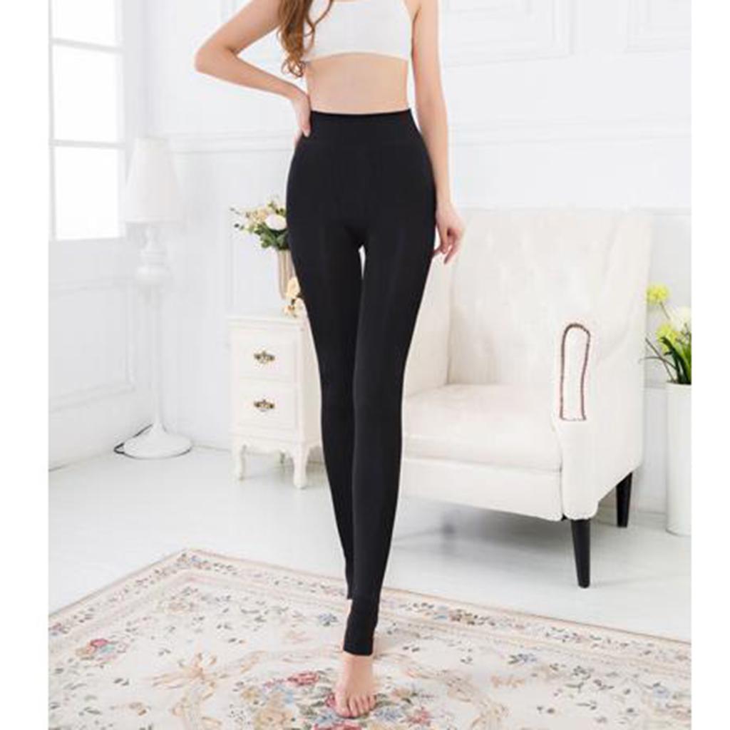 Women Winter Warm Fleece Lined Opaque Tights Thermal Leggings