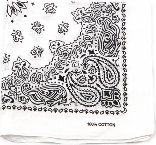 Khăn Bandana Màu Trắng - Mã B012