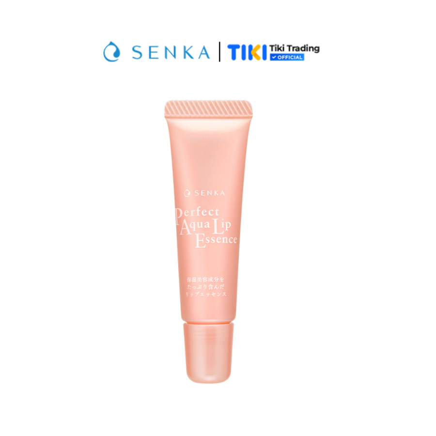 Mặt nạ ngủ dưỡng môi cấp ẩm giảm nhăn dạng tinh chất Senka Perfect Aqua Essence 10g