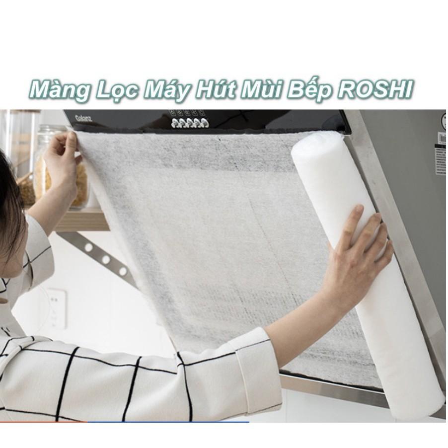 Cuộn Màng Lọc Máy Hút Mùi Nhà Bếp ROSHI 46cm x 10M