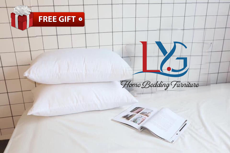 Set lụa 4 món cao cấp LYG Home Bedding Furniture mềm mịn tặng 02 ruột gối bông Micro