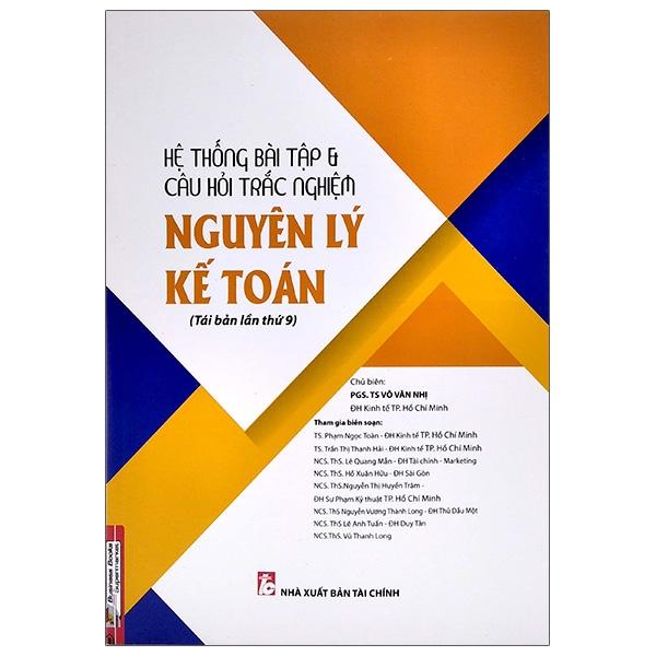 Hệ Thống Bài Tập &amp;amp; Câu Hỏi Trắc Nghiệm Nguyên Lý Kế Toán