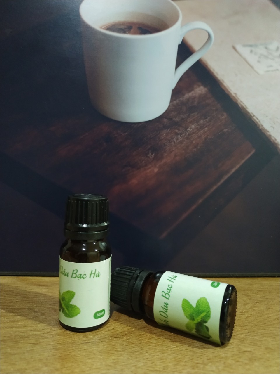Tinh dầu bạc hà nguyên chất xông phòng, chai 10ml