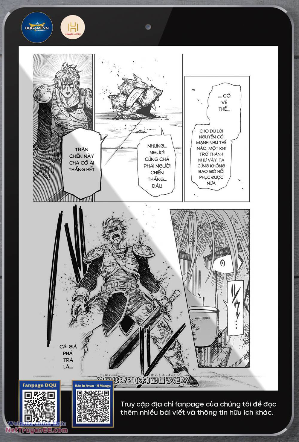 dragon quest - dũng giả avan và ngục viêm ma vương chapter 34.1 22