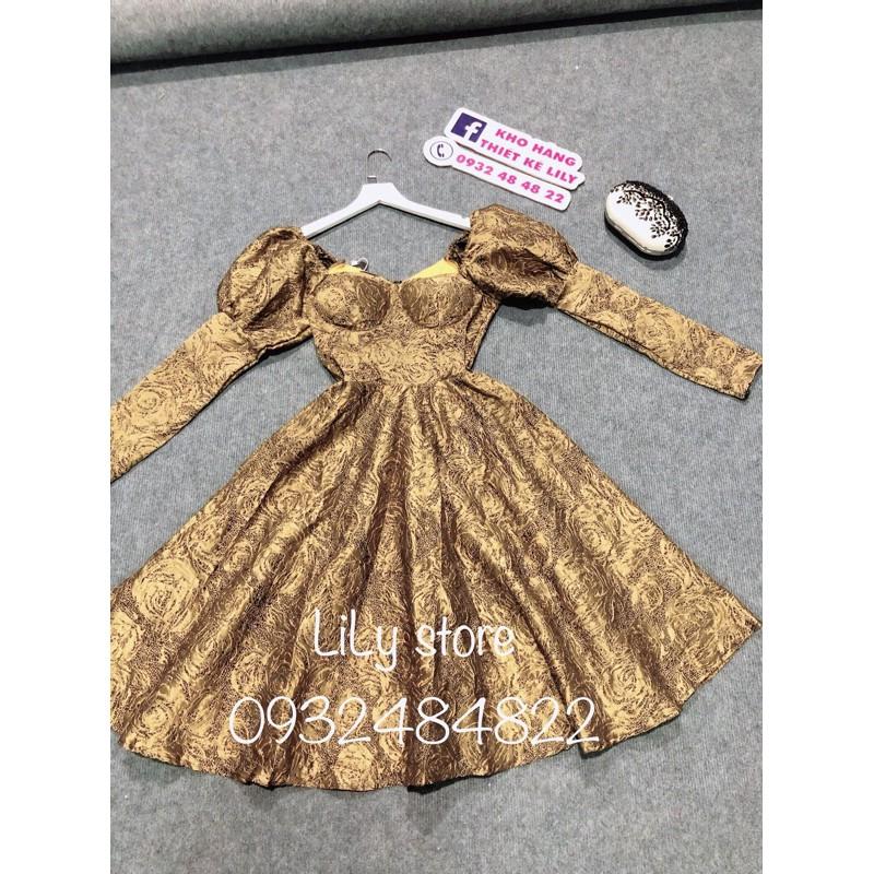 ĐẦM GẤM TAY DÀI