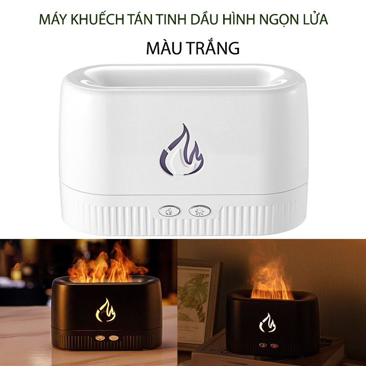 Máy phun sương khuếch tán tinh dầu hiệu ứng ngọn lửa rất đẹp