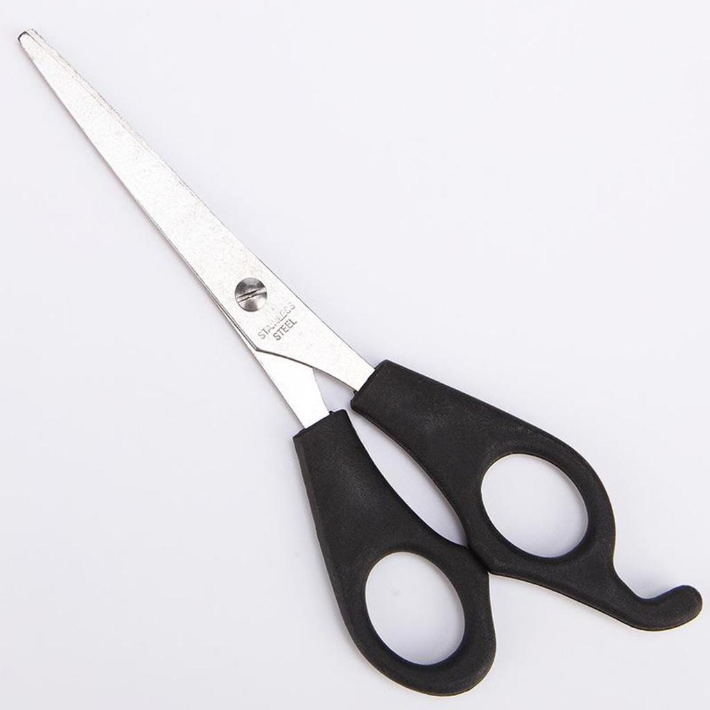 5.5in Hair Cutting Scissors + 50x Disposable Hair Cut Capes Unisex Cloth