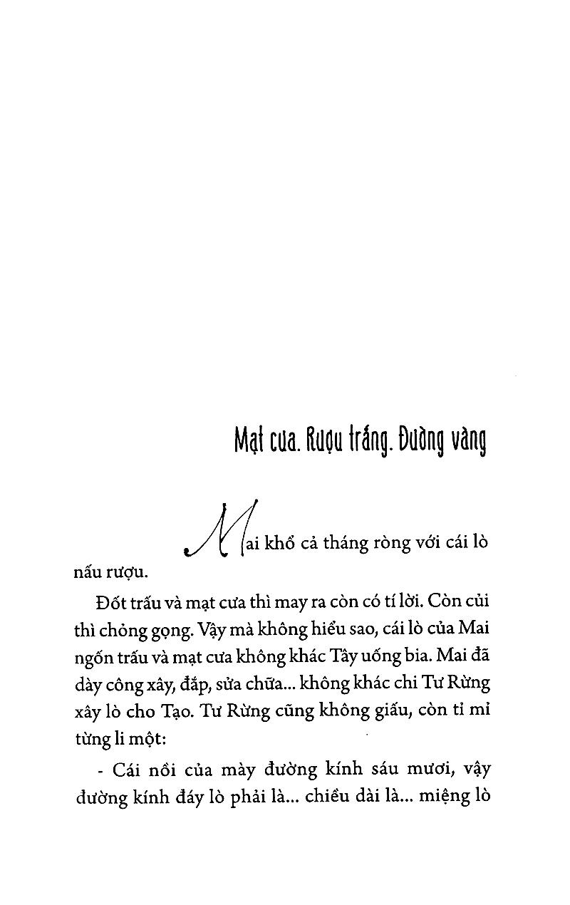 Mạt Cưa Rượu Trắng Đường Vàng