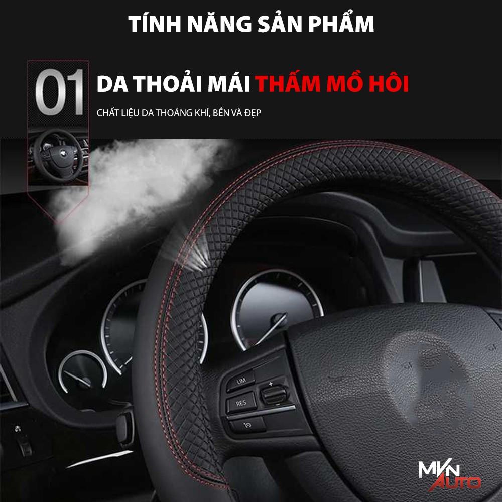 Bọc Vô Lăng Da Cao Cấp – Bọc Chống Trượt Khi Đánh Lái