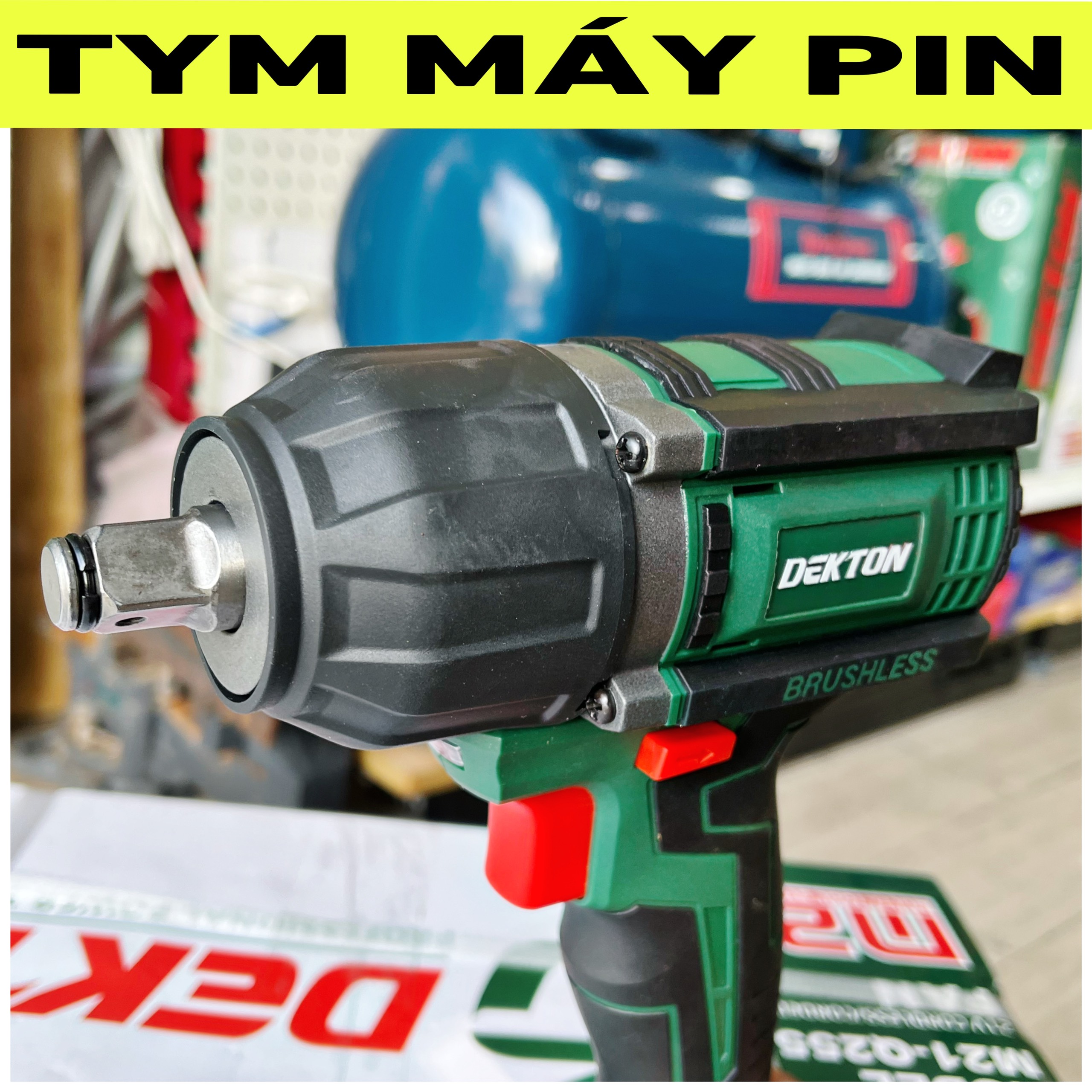Thân Máy Siết Bulong Pin Dekton M21-IW475N – TYM MÁY PIN