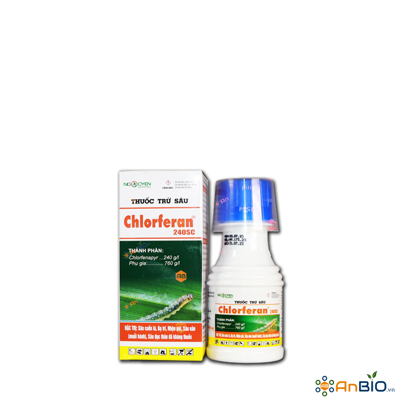 CHLORFERAN 240SC | Diệt sâu đã kháng thuốc - Chai 60ml