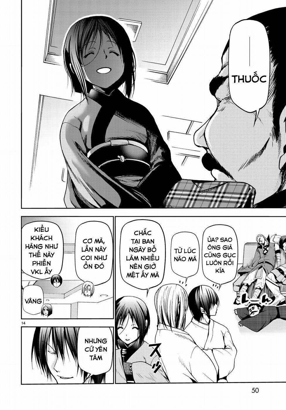 Cô Gái Thích Lặn - Grand Blue Chapter 48 - Trang 15