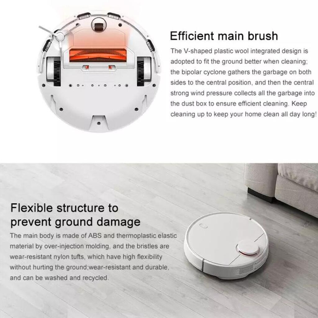 Robot Floor Sweeper Vacuum Cleaner Replace Accessories Kit for  STYJ02YM Series